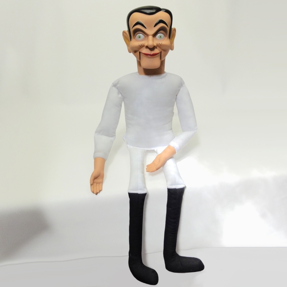 Goosebumps Slappy Ventriloquist Dummy Doll Mouth Works 30" Scholastic Goldberger